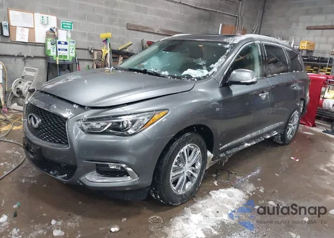 2019 Infiniti Qx60 Luxe from USA, damaged, VIN 5N1DL0MM4KC518468
